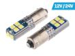 Set 2 becuri H6W Led 12-24V BAX9s, Canbus Vision 58316 Carmotion