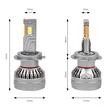 Set 2 becuri H7-H18, LED, 9-48V, 50W, 4500lm, 6500K, cu radiator, HP Full Canbus, 03674 Amio 