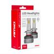 Set 2 becuri H7-H18, LED, 9-48V, 50W, 4500lm, 6500K, cu radiator, HP Full Canbus, 03674 Amio 
