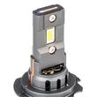 Set 2 becuri  H7-H18, LED, 12V, 44W, 3936lm, 6500K, cu radiator, Canbus, X4 Aviator 03764 Amio