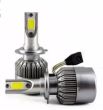 Set 2 becuri H7 2 LED-uri COB, 12V, 36W, 6000K, 3800lm, C6