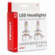 Set 2 becuri H8, H9, H11, LED, 10-16V, 72W, 7920lm, 6500K, Canbus, X2 Series, 02974 Amio