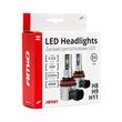 Set 2 becuri H8,H9,H11,H16, LED, 9-32V, 50W, 2225lm, 6500K, H Mini 03333 Amio