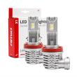 Set 2 becuri H8,H9,H11,H16, LED, 10-16V, 40W, 4400lm, 6500K, X1 Series, 02967 Amio