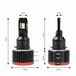 Set 2 becuri H15, LED, 9-16V, 90W, 9900lm, 6500K, Canbus, X3 Series, 03309 Amio