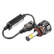 Set 2 becuri HB3, LED, 12-24V, 38W, 3200lm, 6500K, 4 Side Series, 02846 Amio