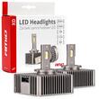 Set 2 becuri LED, D5S, 6500k, 9-16V, 70W, 8600lm, 360 grade, Canbus, XD Series 03314 Amio