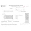 Lampa ceata 2 suruburi, 107x47, 12 LED-uri, rosie, 9-36V W83d-700kr Was