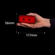 Lampa ceata, color, 117x56, cu LED LAMPDEMIA W225 1481 KR F Was
