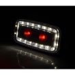 Lampa ceata si mers inapoi, transparenta, 117x56, cu LED, LAMPDEMIA W225 1481 AR F Was