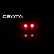 Lampa ceata cu pozitie, color 117x56, cu  LED LAMPDEMIA W225 1481 KR R F Was