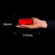 Lampa ceata cu pozitie, color 117x56, cu  LED LAMPDEMIA W225 1481 KR R F Was