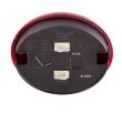 Lampa ceata 2 suruburi, fi140, 20 LED-uri, dispersor rosu QC007-R