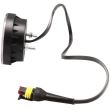 Lampa ceata 2 suruburi, 75x75, 12 LED-uri, FT-400 SS SuperSeal