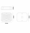 Lampa mers inapoi 2 suruburi, 101x81 CA7102 247Lighting 