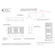 Lampa mers inapoi 2 suruburi, 107x47, 12 LED-uri, 9-36V W84 702 Was 
