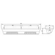 Lampa numar dubla (ex. pentru LT50) LT60 Promot