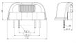 Lampa numar, 112x49, LED, FT-260 Fristom