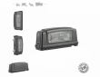Lampa numar, 90x25, clips, LSP1.48500 Wesem
