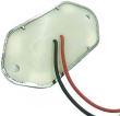 Lampa numar 6 LED-uri, 12-24V, aluminiu/crom/negru L101