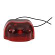 Lampa numar cu LED, tip cocoasa, rosie 101x58, W72 409 Was