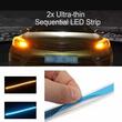 Set Banda Led cu 2 functii DRL + semnalizare dinamica, prindere adeziv, 30cm, SPT301504WAF12