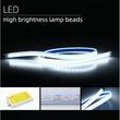 Bandă LED pentru capotă auto, albă, 180cm, 12V, flexibilă ZC04