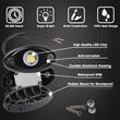 Set 2 lumini ambientale, sub masina, 9 LED-uri, 12V, 500lm, albastre, Led Rock Light, HHRYS9B