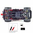 Set 4 lumini ambientale, LED, sub masina, 12V, multimod si multicolor, 3 moduri de a controla luminile, Smart Led Rock Light, HHRY164