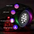 Set 4 lumini ambientale, LED, sub masina, 12V, multimod si multicolor, 3 moduri de a controla luminile, Smart Led Rock Light, HHRY164