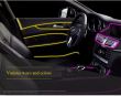 Fir neon cu LED-uri, 2m, 12V cu droser si stecher, mov/purple