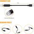 Lampa USB cu proiectie ambientala stelara, lumina rosie, Yel02 StarLight