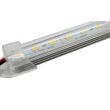 Lampa bara LED, banda rigida cu suport aluminiu, silliconata, 24V, 72 SMD-uri, 100cm, ALSZ10