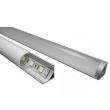 Suport profil aluminiu 1mx56x10mm in colt, fara dispersor, pentru banda LED, GLBZ 41012A1