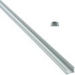 Suport profil aluminiu 1m + dispersor(alb/mat) pentru banda LED rigida aluminiu 886AL