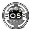Far cu 2 faze, Hi-Low, cu DRL, BOSS, 9-36V, pentru Jeep si moto, 03625 Amio