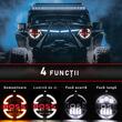 Far cu 2 faze, Hi-Low, cu DRL, BOSS, 9-36V, pentru Jeep si moto, 03625 Amio