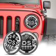 Far cu 2 faze, Hi-Low, cu DRL, BOSS, 9-36V, pentru Jeep si moto, 03625 Amio