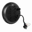Far universal LED, fi17.8cm, 9-36V, 60W, 5500lm, cu faza lunga, scurta, pozitie alba DRL, semnalizare si modul intermitent RGB craniu, pentru Jeep si moto, Pirate Skull 03695 Amio