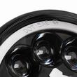 Far universal LED, fi17.8cm, 9-36V, 60W, 5500lm, cu faza lunga, scurta, pozitie alba DRL, semnalizare, pentru Jeep si moto, Ghost 03696 Amio