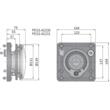 Far fi131/139-114, reglaj manual, universal, camioane, tractoare, PES3. 42230 Wesem