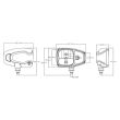 Far cu lampa semnalizare inclusa, dreapta si stanga, SET, HR-A-015 Huaren