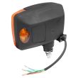 Far cu lampa semnalizare, cu 2 faze, bec H4, dreapta si stanga, SET, HR-A-023 Huaren