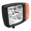 Far cu lampa semnalizare, bec H3 + H7, set, dreapta si stanga, HR-A-035 Huaren