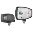 Far cu lampa semnalizare inclusa, H4 cu pozitie, cu mufa Deutsch DT04-6P, dreapta, Hella / Cobo RGV1B. 52411 Wesem