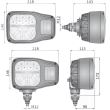 Far cu lampa semnalizare, cu LED, mufa DT04-6P, stanga EGV1.54062 Wesem