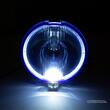 Proiector fi183, LED Ring, pozitie Angel Eye, sticla albastra, carcasa cromata, 24V-HOS2.38817 Wesem