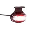 Lampa gabarit 60x32, ovala, 2 LED-uri cu suport, rosie, FT-012 C+K LED Fristom