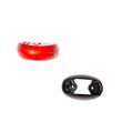 Lampa gabarit 60x38, LED, rosie, 12-36V, cu suport, FT-067 C Fristom