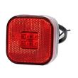 Lampa gabarit 62x62, LED, rosie, 12-36V, FT-027-C Fristom